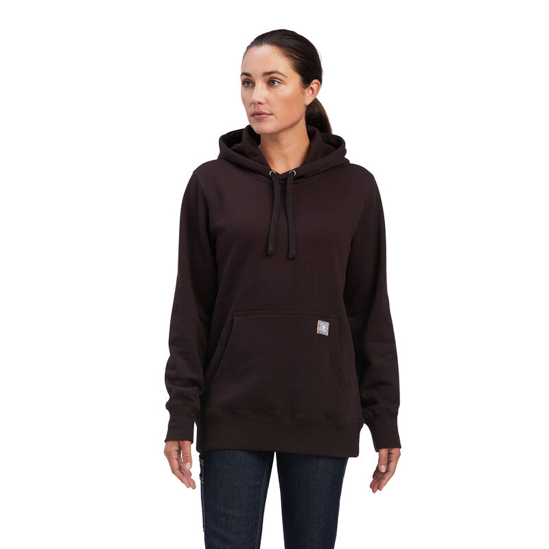 Ariat Hoodie Damen - Rebar Aztec Flag Graphic DunkelBraun ( GOLSR-8295 )